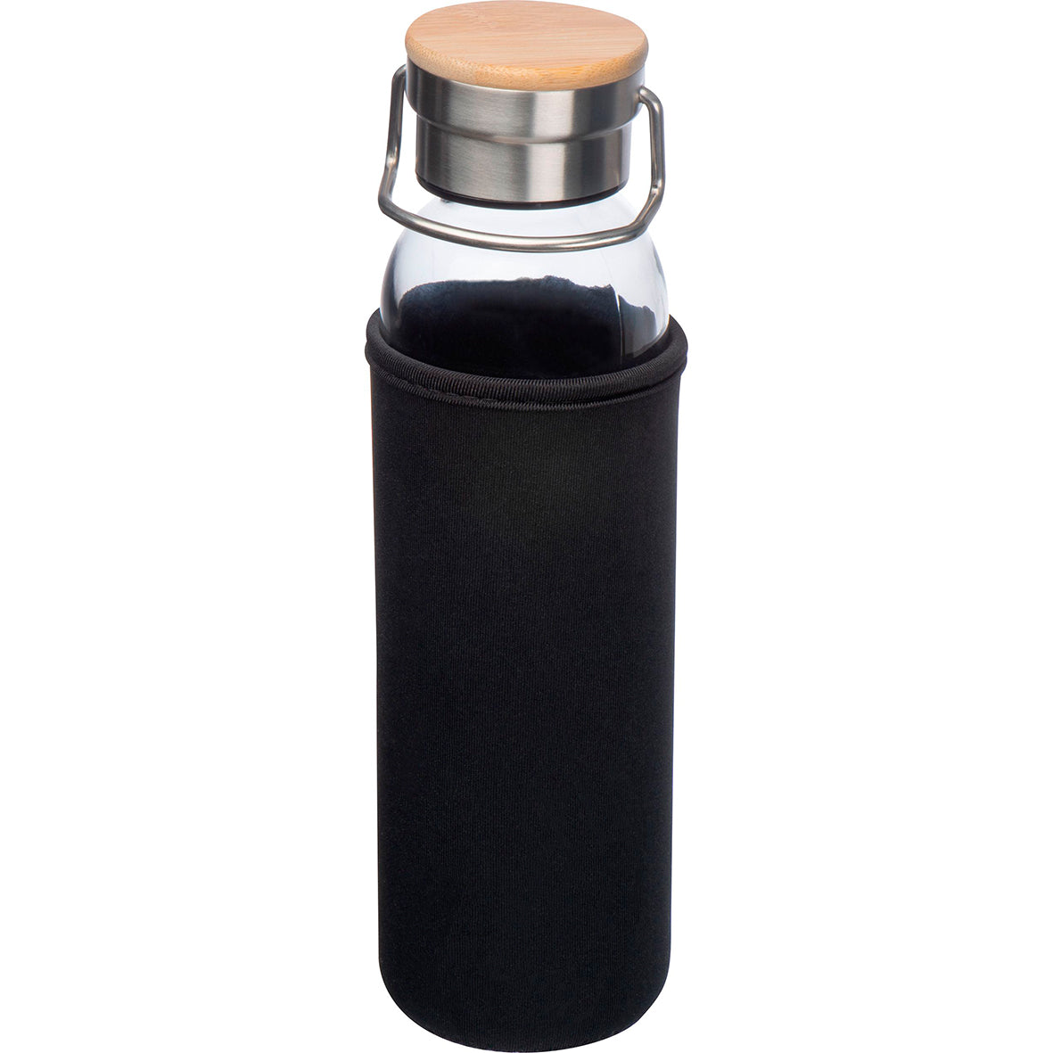 Glasflasche mit Neoprenhülle "600 ml"