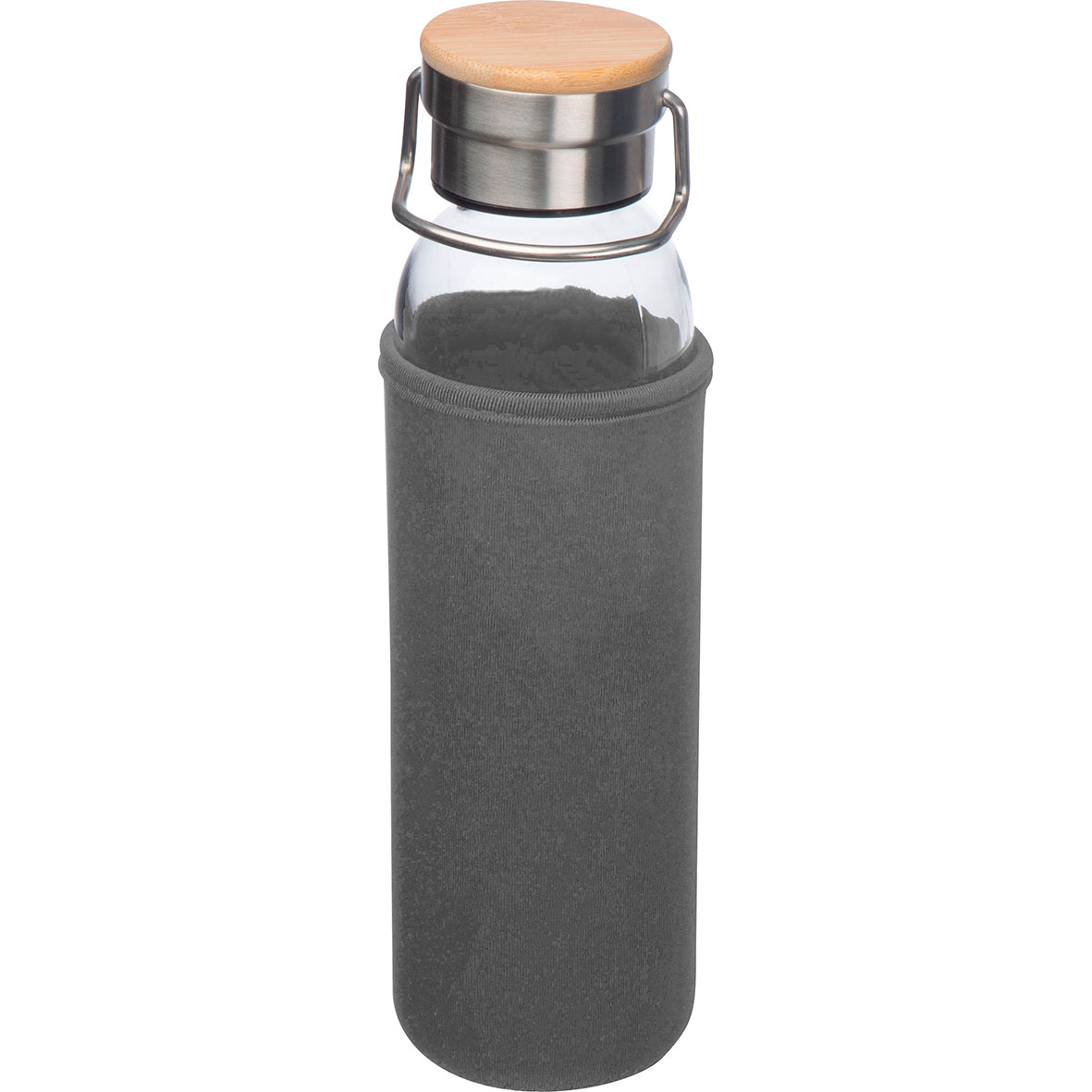 Glasflasche mit Neoprenhülle "600 ml"