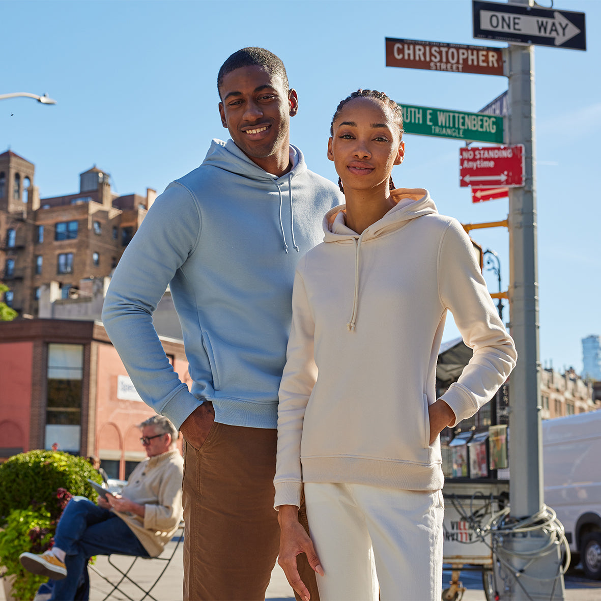 B&C Sweater "Inspire" mit Kapuze