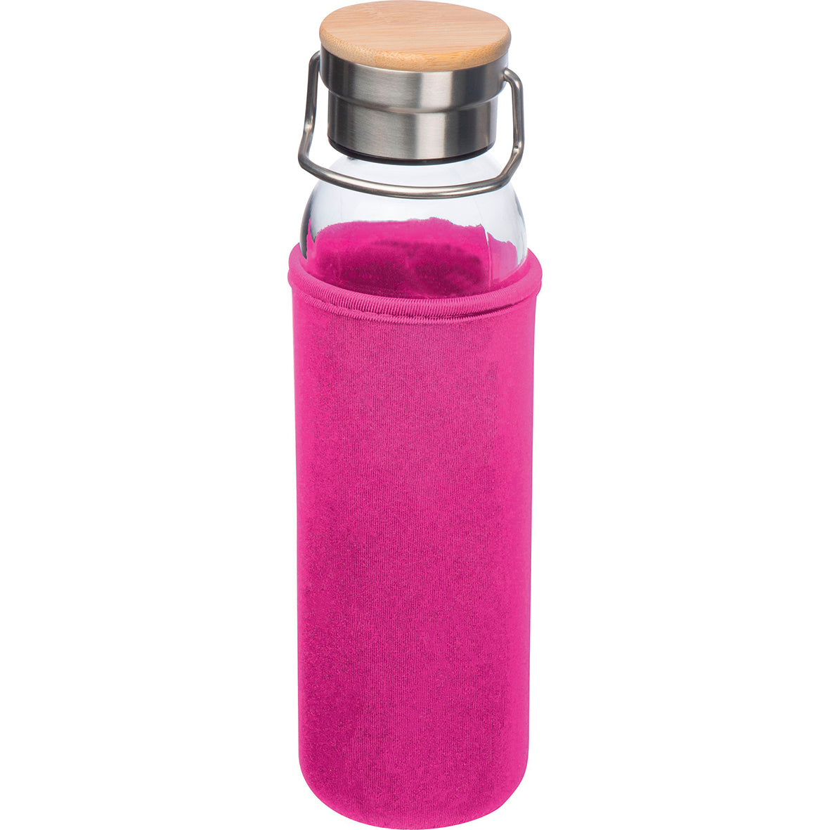 Glasflasche mit Neoprenhülle "600 ml"