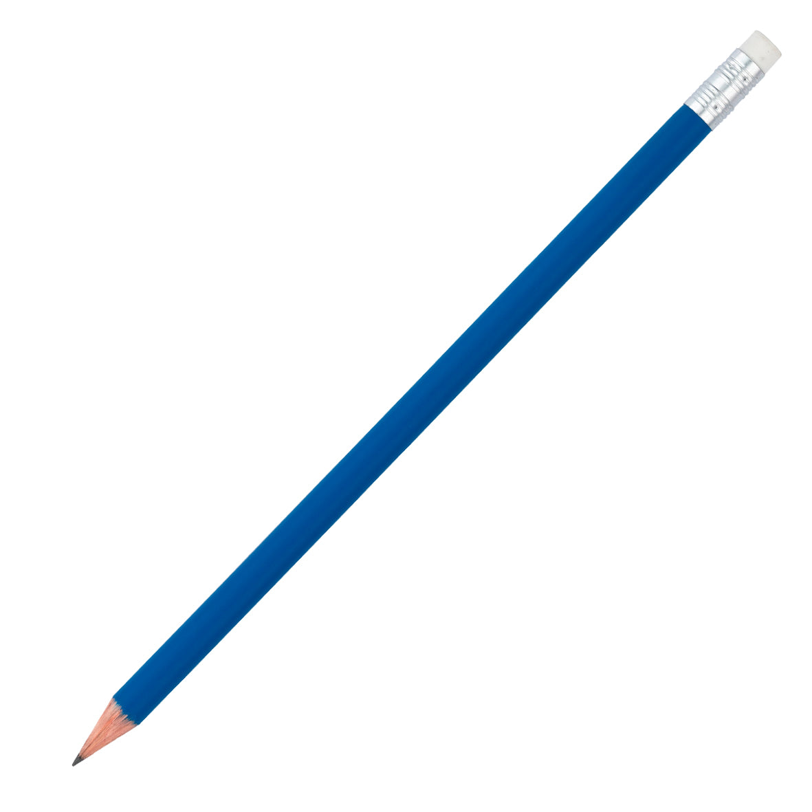 Bleistift gespitzt mit Radierer