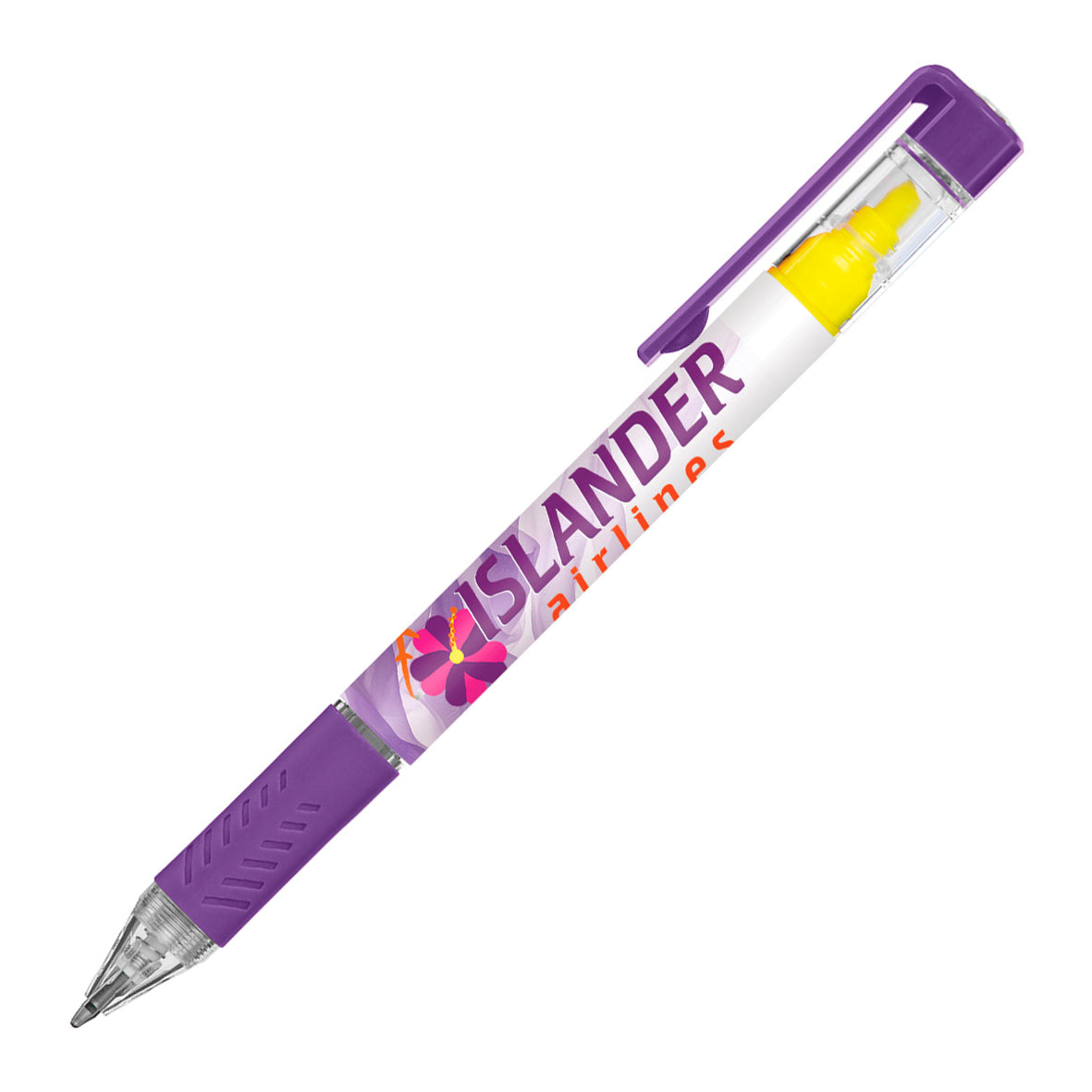 Kugelschreiber mit Textmarker "Bergman"