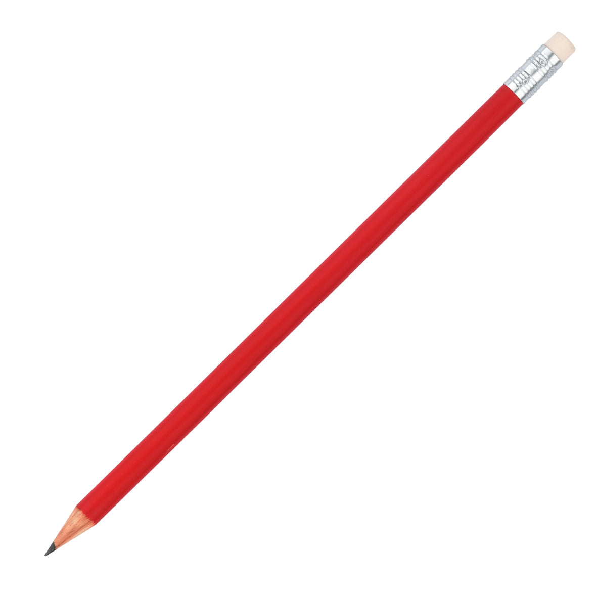 Bleistift gespitzt mit Radierer