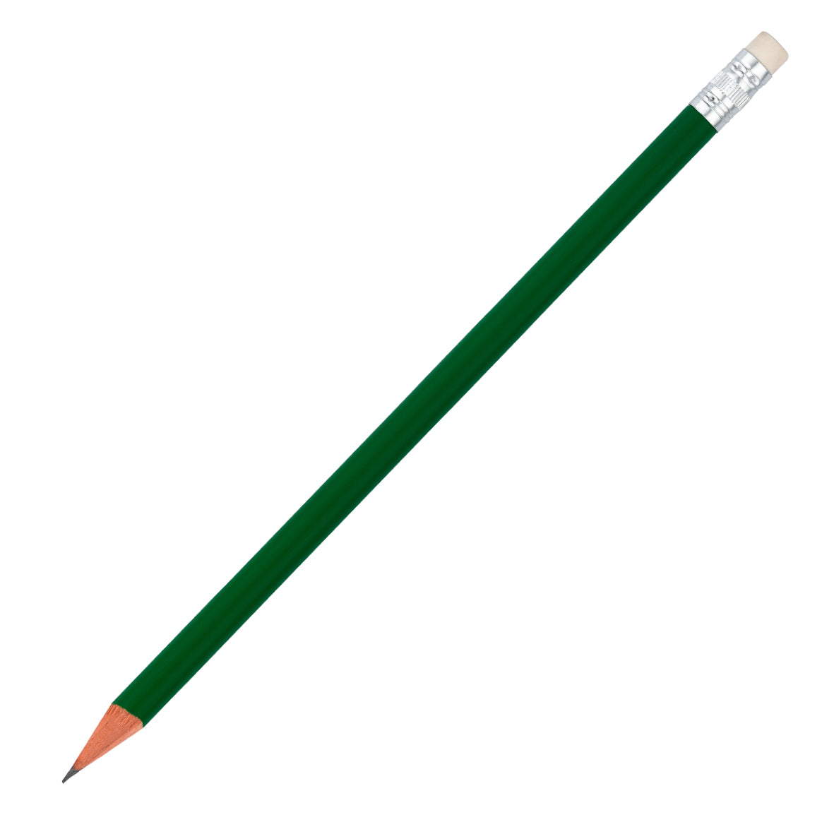 Bleistift gespitzt mit Radierer