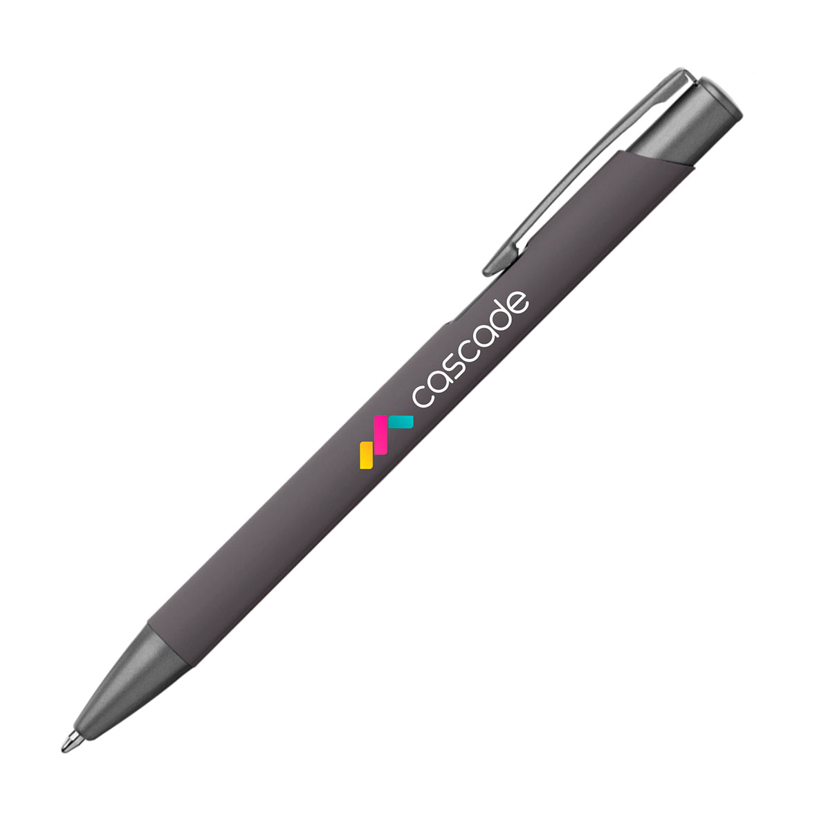 Kugelschreiber gunmetal "Crosby Soft Touch"