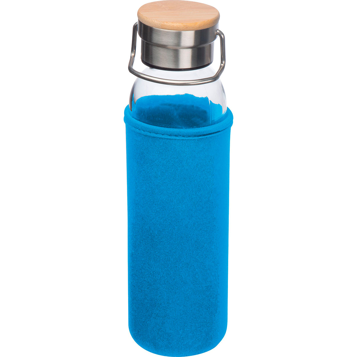 Glasflasche mit Neoprenhülle "600 ml"