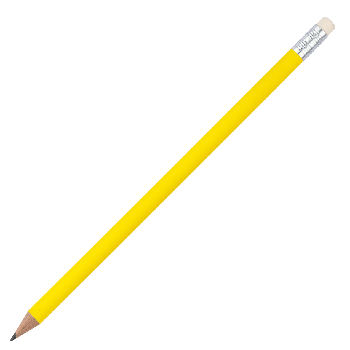Bleistift gespitzt mit Radierer