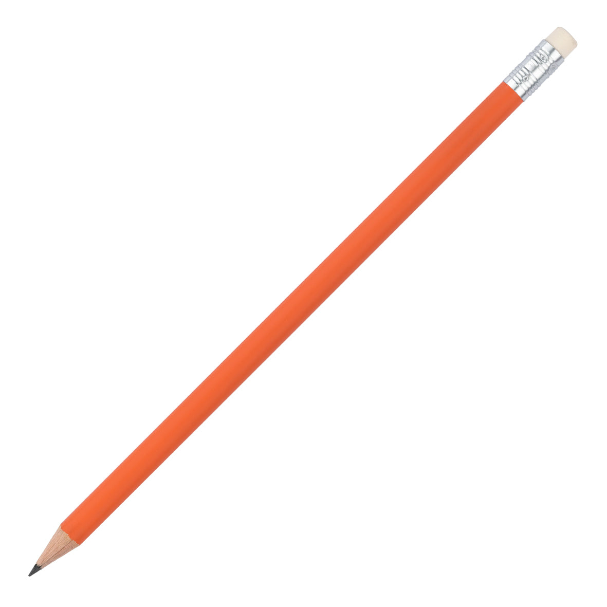Bleistift gespitzt mit Radierer