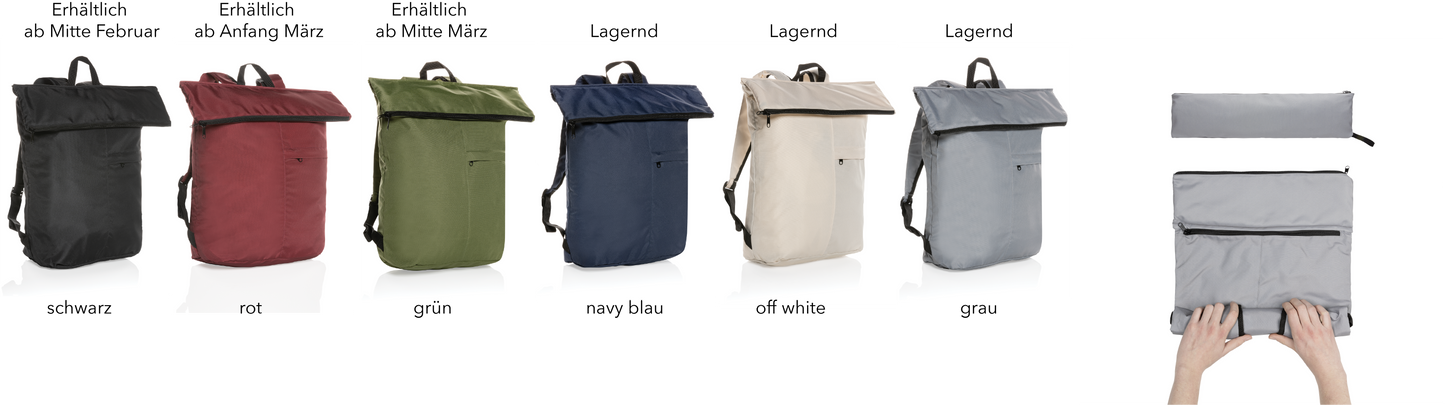 Faltbarer Lightweight-Rucksack