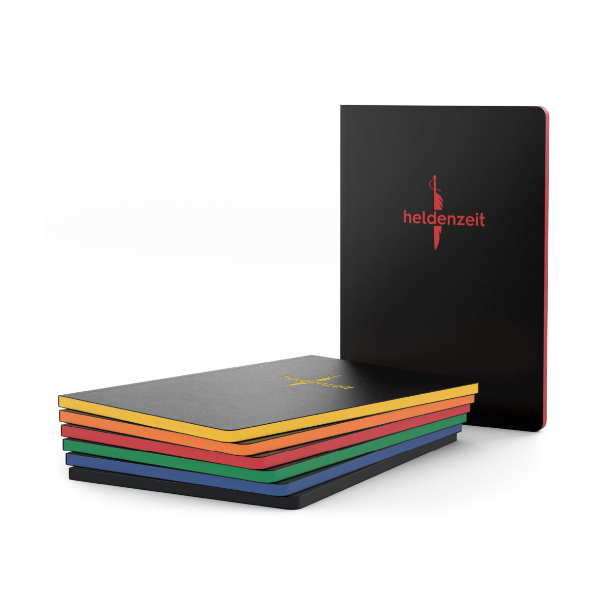 Notizbuch A5 + A4 "Tablet-Book Slim"