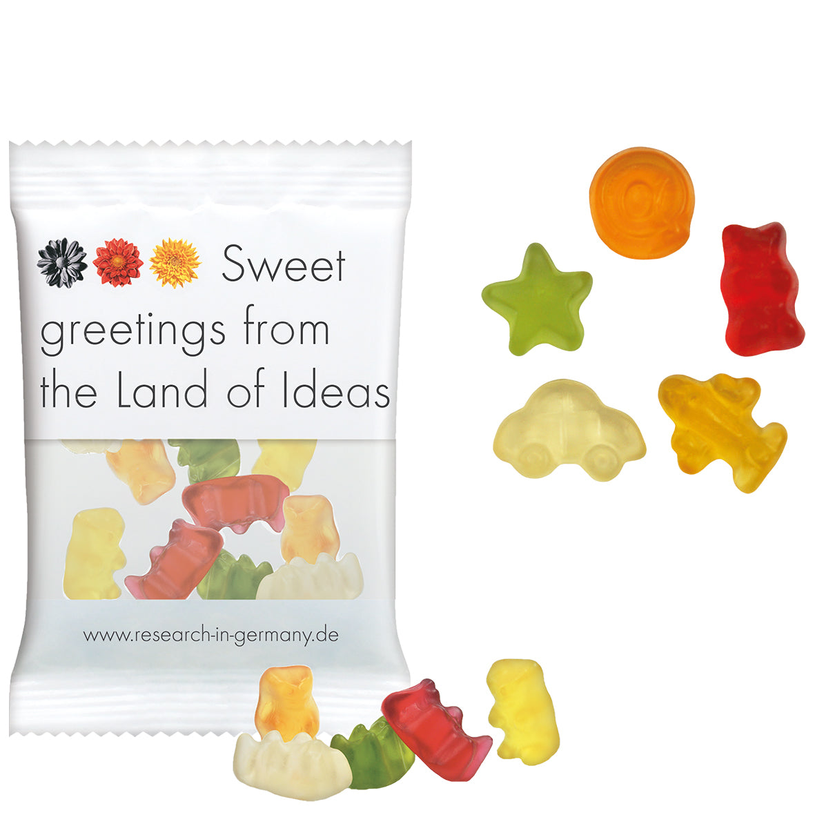 Haribo Fruchtgummi "Mini" im Flowpack