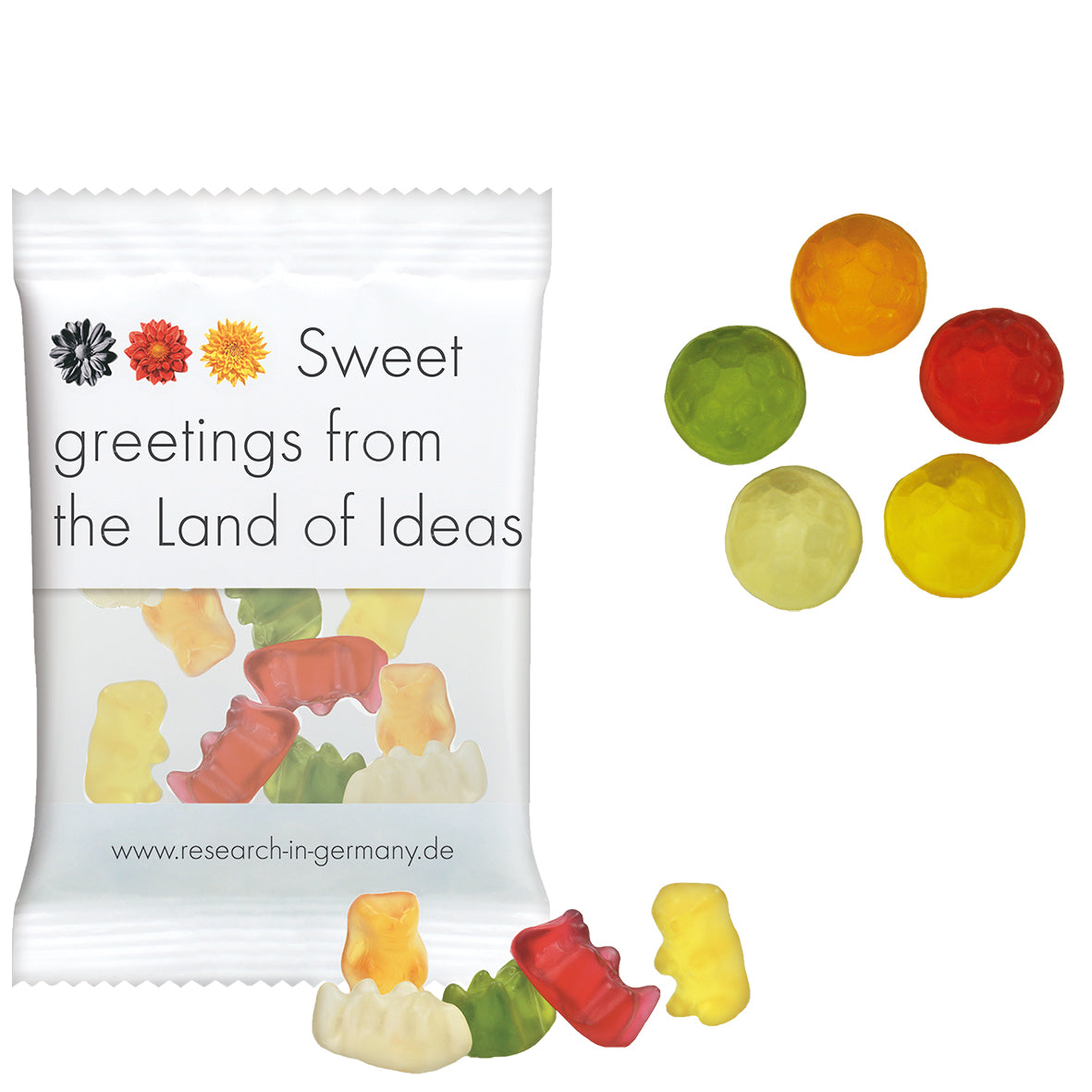 Haribo Fruchtgummi "Mini" im Flowpack