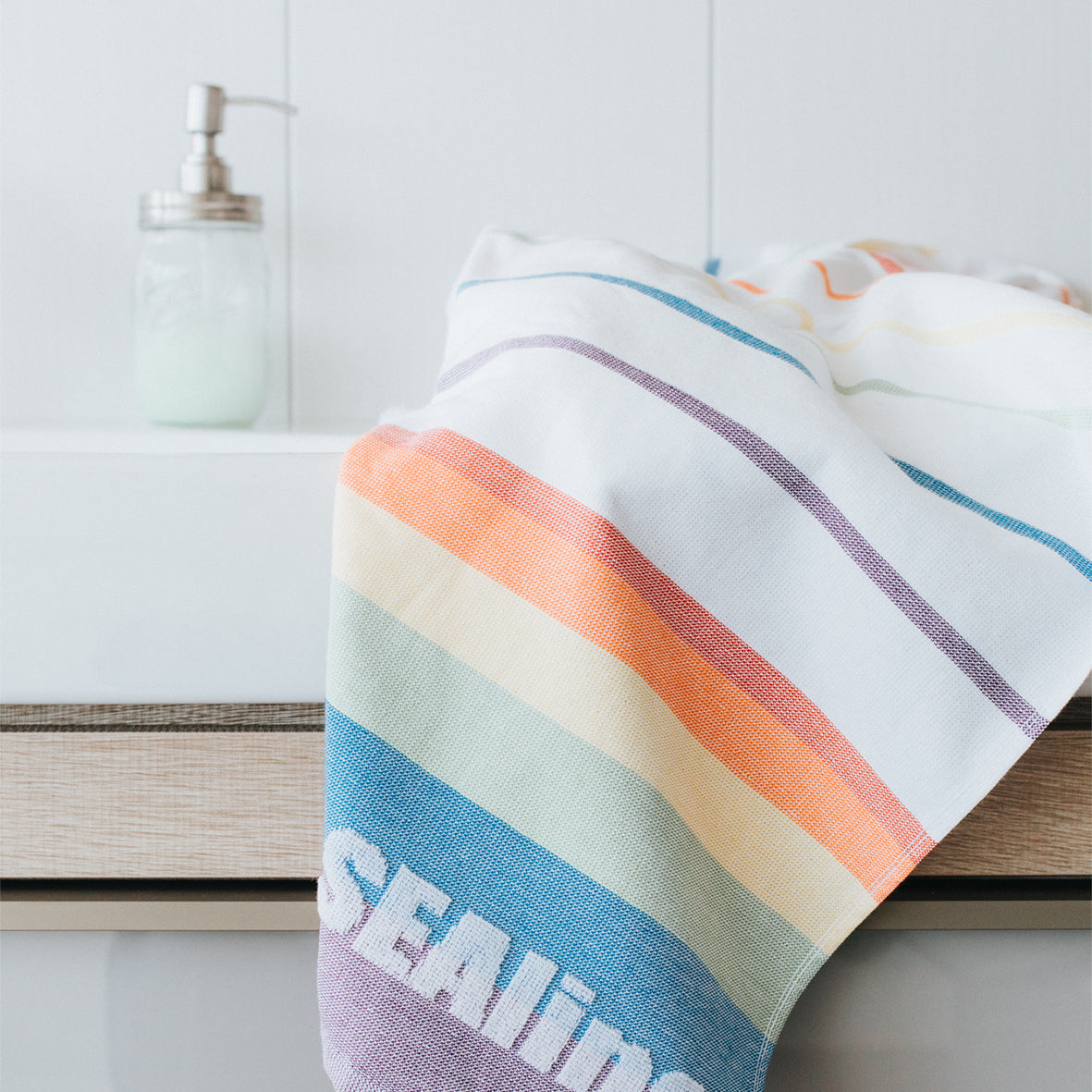 Hamamtuch mit Logoeinwebung