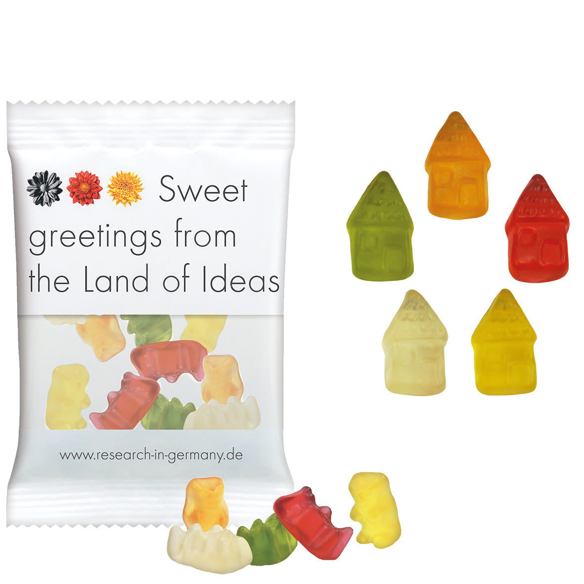 Haribo Fruchtgummi "Mini" im Flowpack