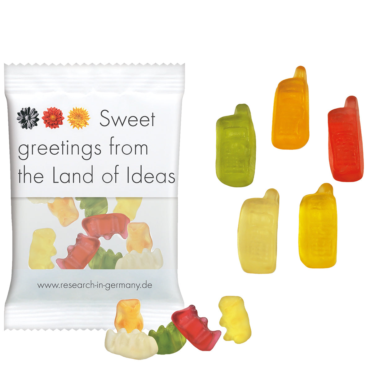 Haribo Fruchtgummi "Mini" im Flowpack