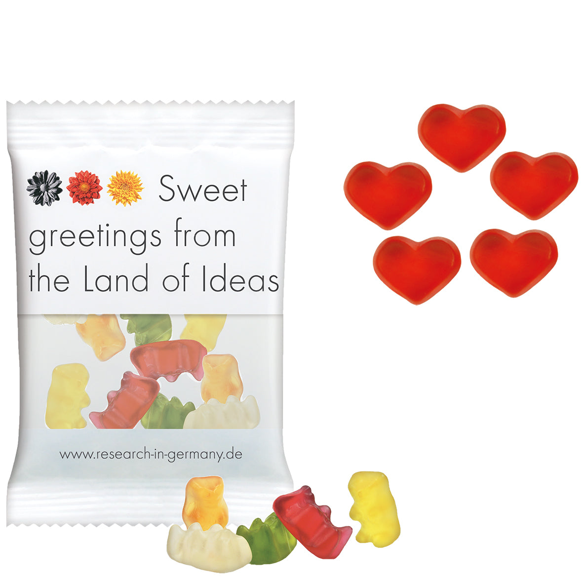 Haribo Fruchtgummi "Mini" im Flowpack