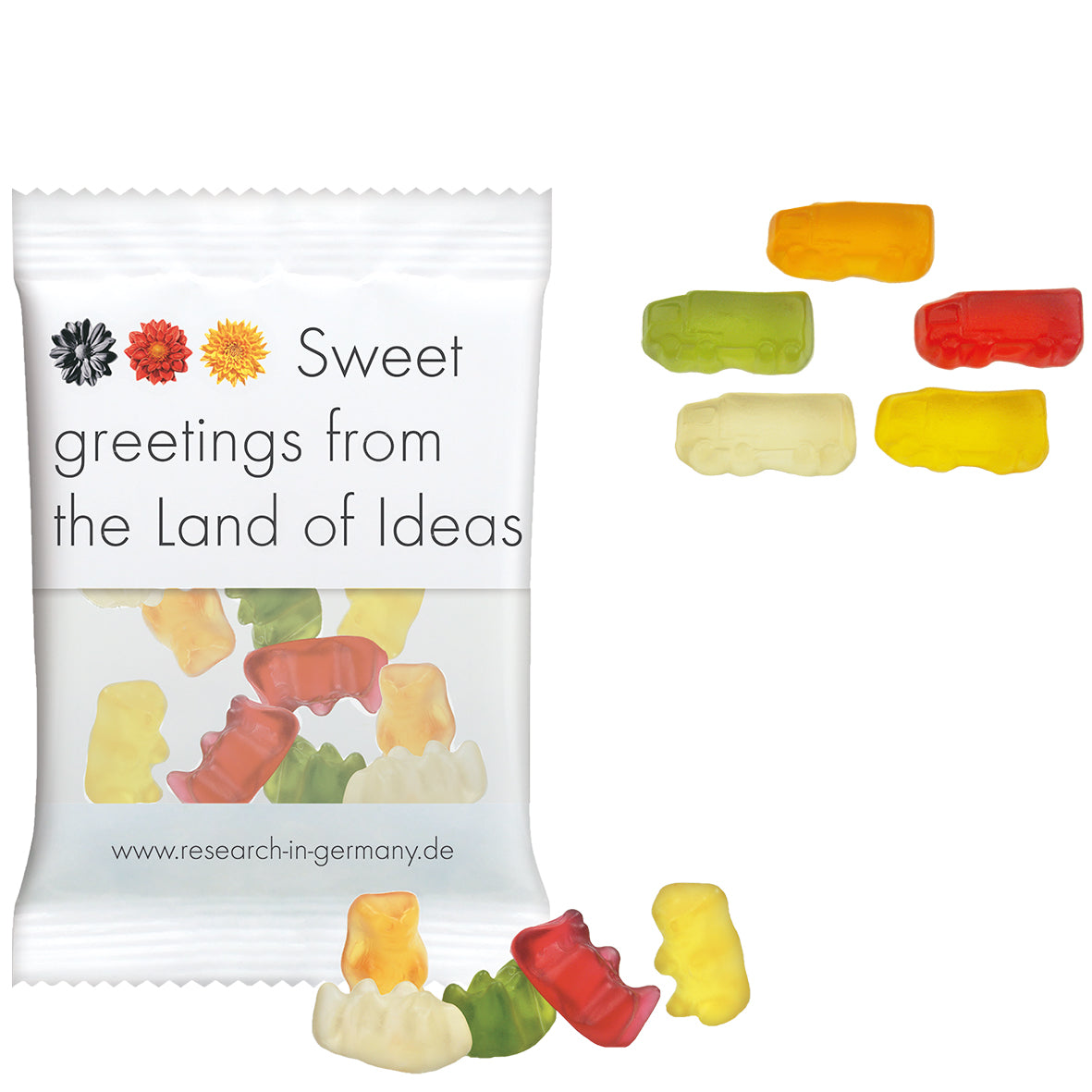 Haribo Fruchtgummi "Mini" im Flowpack