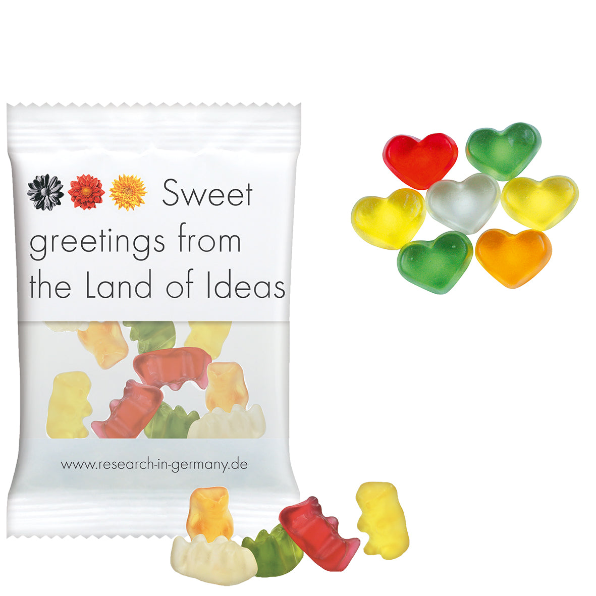 Haribo Fruchtgummi "Mini" im Flowpack