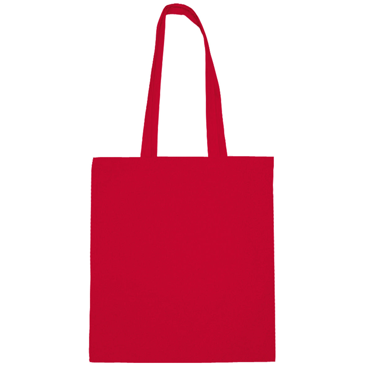 Baumwolltasche farbig mit langen Henkeln