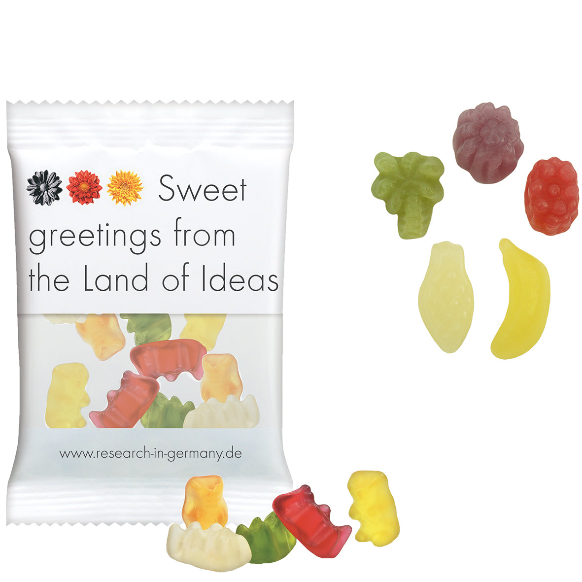 Haribo Fruchtgummi "Mini" im Flowpack