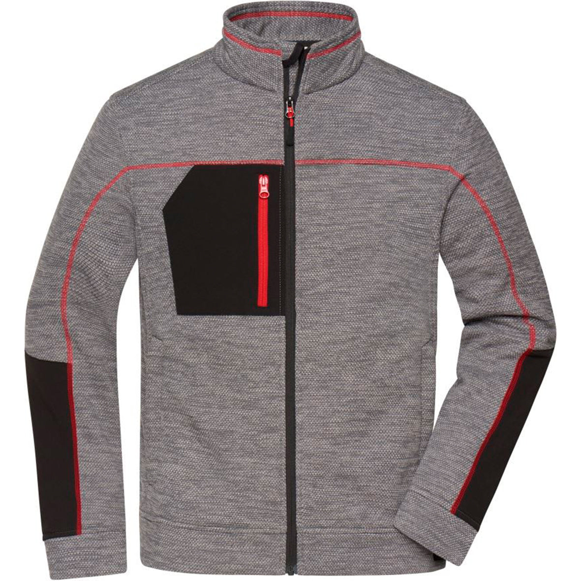 James & Nicholson Jacke "Strickfleece"
