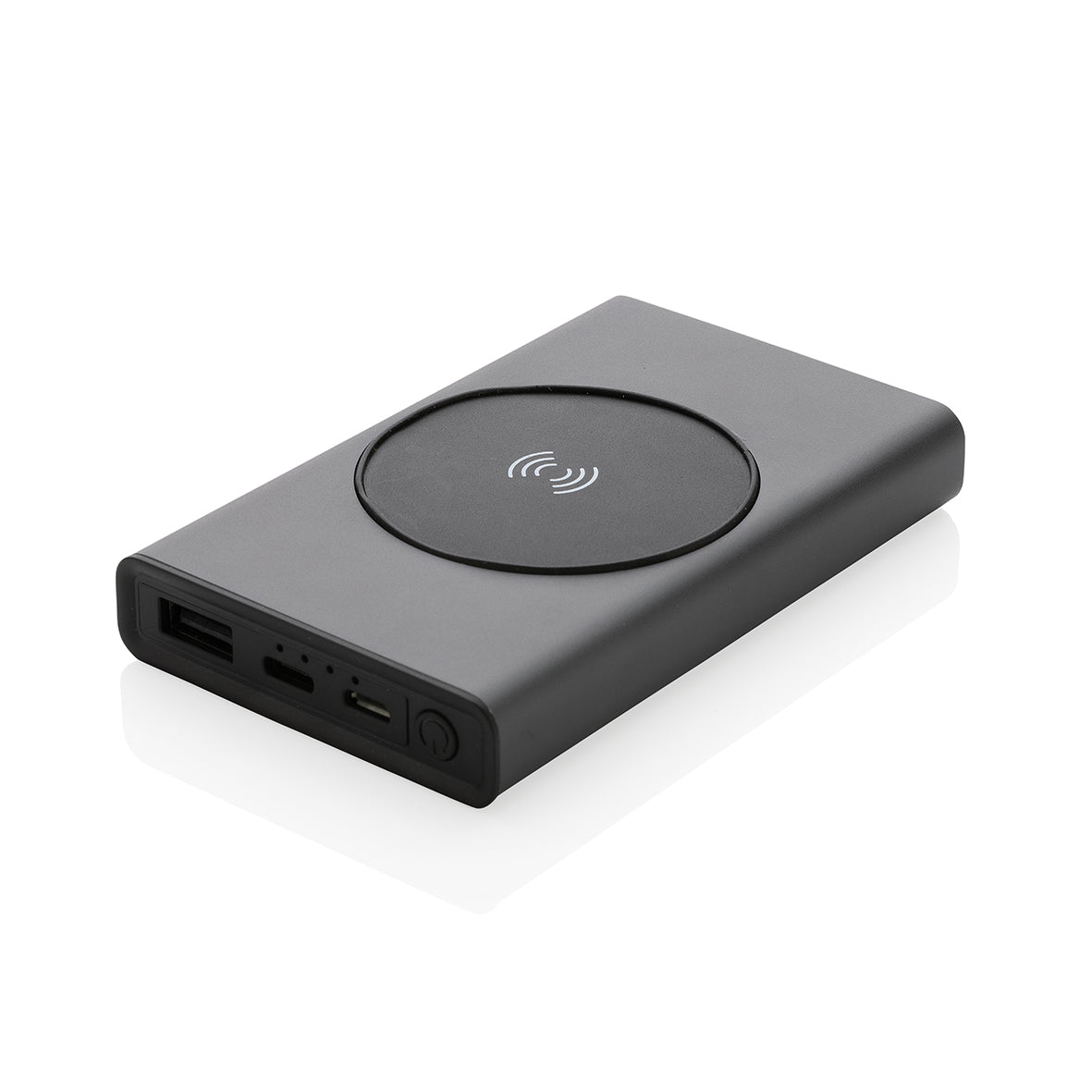 Terra 5000mAh Powerbank aus RCS Aluminium, 5W Wireless