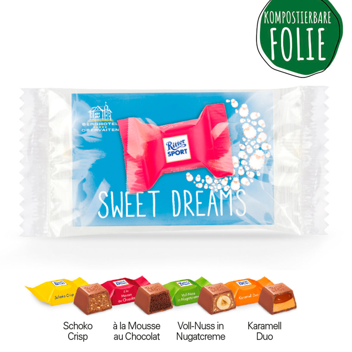 Ritter Sport Schokowürfel oder Toblerone